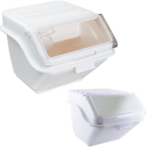 Ingredient Bin Combo 10 & 48 litres Transparent lid | DA-BCOMB1