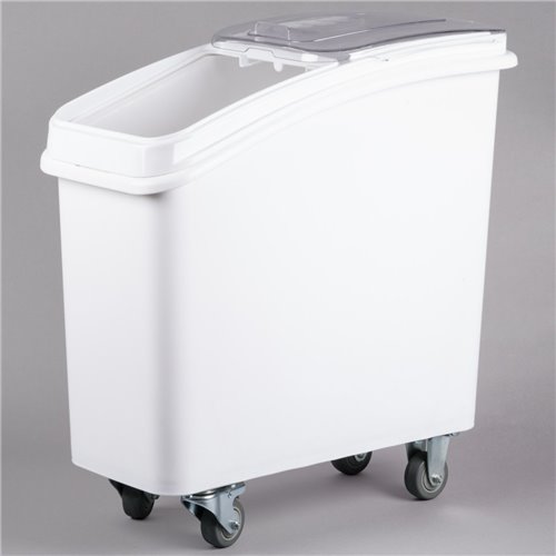 Mobile Ingredient Bin 80 litre Transparent lid | DA-BITR21
