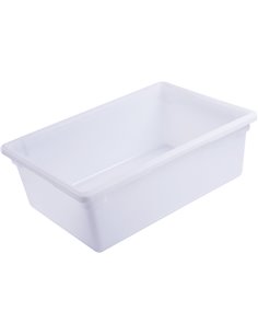 Set of 6 Food Storage Boxes White 457x660x228mm | DA-FSB3