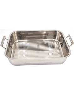 Roasting Pan Stainless steel 370x267x110mm | DA-RP3726
