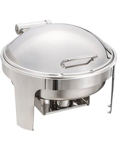 Hydraulic Chafing dish Round Stainless steel 6 litres | DA-R22101