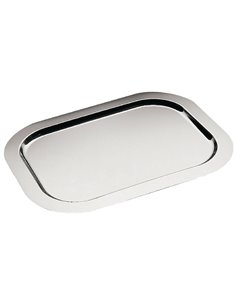 Mirror Stainless steel Serving Tray Rectangular 410x280mm | DA-SMP016