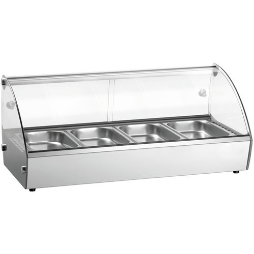 Hot Display Showcase 5xGN1/2 Countertop | DA-RTR5