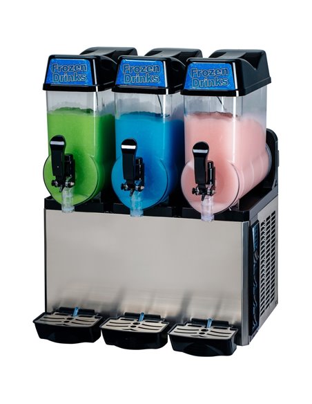 Commercial Slush Machine 3 x 12 litres 2-in-1 | DA-XRJ12LX3