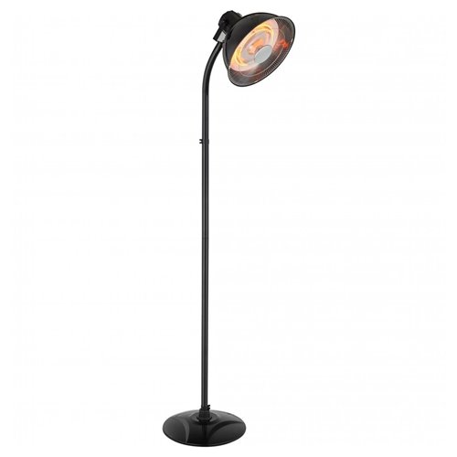 Infrared Patio Heater 2kW Free Standing Black | DA-JHR2000S