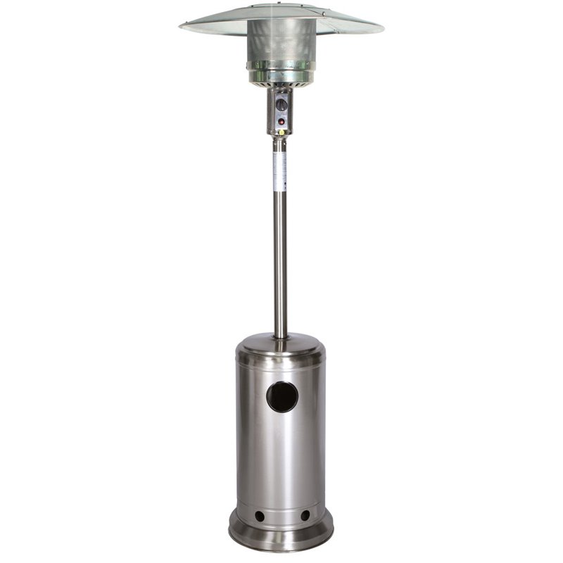 Mushroom Outdoor Gas Patio Heater Stainless Steel DAGPT16