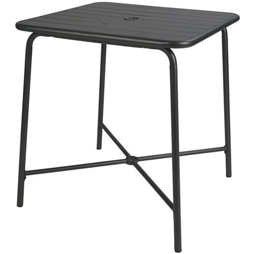 Bistro Table Steel Black 710x710mm Indoors | DA-GSHW1046B