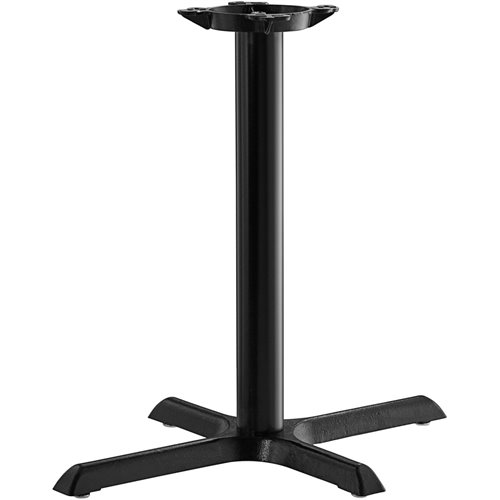 Black Table base 30x24'' Standard height Sandtex coating | DA-T2430TH