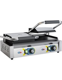 Heavy Duty Panini Contact grill Double Smooth | DA-EGD20A