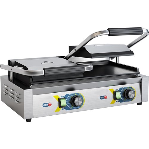 Heavy Duty Panini Contact grill Double Smooth | DA-EGD20A