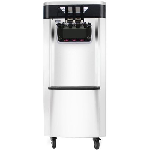 Three Flavour Soft Serve Ice Cream & Frozen Yoghurt Machine with Air Pump Function 18-22L/H Free Standing | DA-BJH289CE