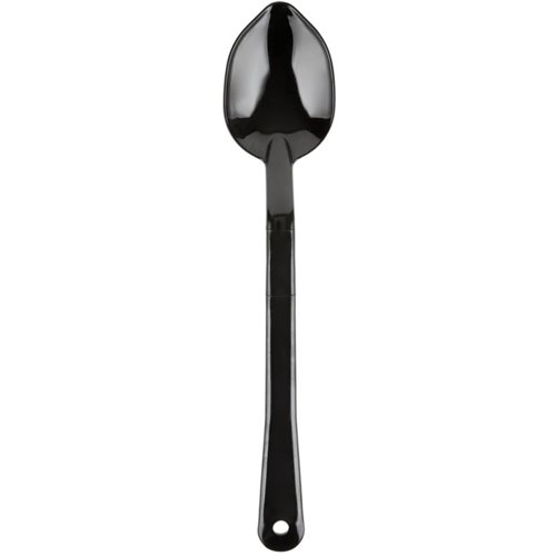 13" Buffet Catering Solid Serving Spoon Black Polycarbonate| DA-SSPC13
