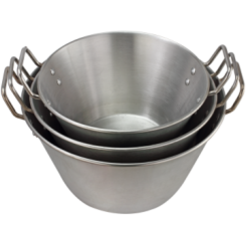 Heavy Duty Double Handed Kitchen Mixing Bowl 10L Stainless Steel | DA-KB3620