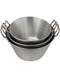 Heavy Duty Double Handed Kitchen Mixing Bowl 12L Stainless Steel | DA-KB4022