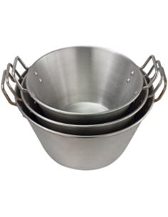 Heavy Duty Double Handed Kitchen Mixing Bowl 25L Stainless Steel | DA-KB4524