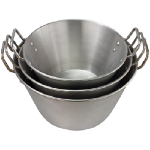 Heavy Duty Double Handed Kitchen Mixing Bowl 25L Stainless Steel | DA-KB4524