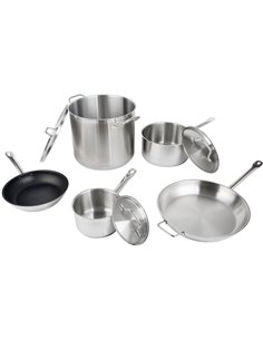 Set of Stainless steel Cookware 8 pcs Sauce pans Stew pan Fry pans | DA-SPC8A