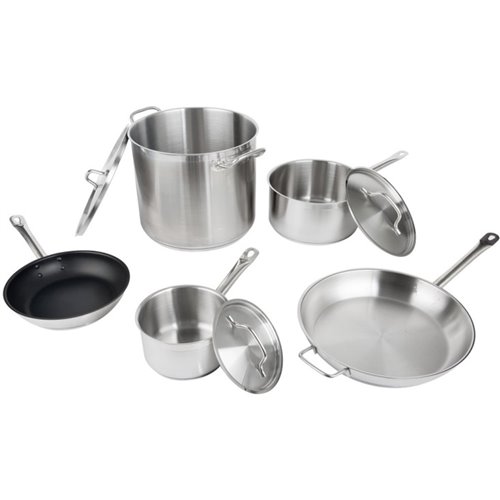 Set of Stainless steel Cookware 8 pcs Sauce pans Stew pan Fry pans | DA-SPC8A