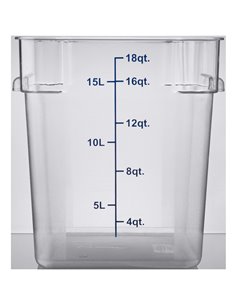 Food storage Container 17 litre Polycarbonate | DA-PCC18