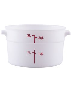 Food Storage Container 2 Litre Translucent Polypropylene | DA-RSC2