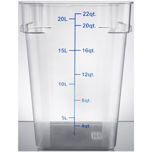 Food storage Container 20.8 litre Polycarbonate | DA-PCC22