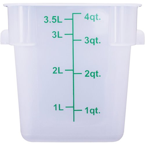 Food Storage Container 3.8 Litre Polypropylene | DA-PPFSC4