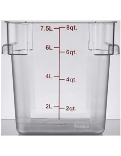 Food storage Container 7.6 litre Polycarbonate | DA-PCC8