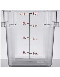 Food storage Container 7.6 litre Polycarbonate | DA-PCC8