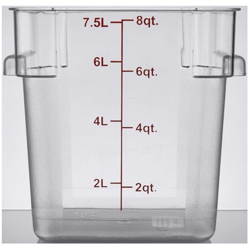 Food storage Container 7.6 litre Polycarbonate | DA-PCC8