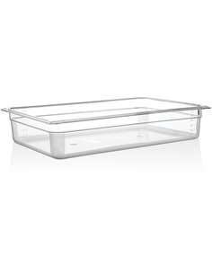 Polycarbonate Gastronorm Pan GN1/1 Depth 100mm Clear | DA-P8114