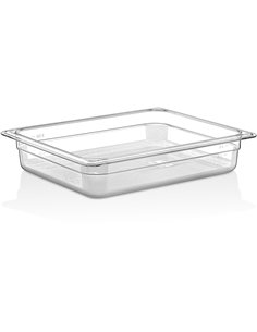 Polycarbonate Gastronorm Pan GN1/2 Depth 65mm Clear | DA-P8122