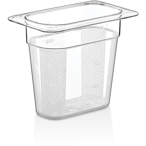 Polycarbonate Gastronorm Pan GN1/9 Depth 150mm Clear | DA-P8196