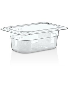 Polycarbonate Gastronorm Pan GN1/9 Depth 65mm Clear | DA-P8192