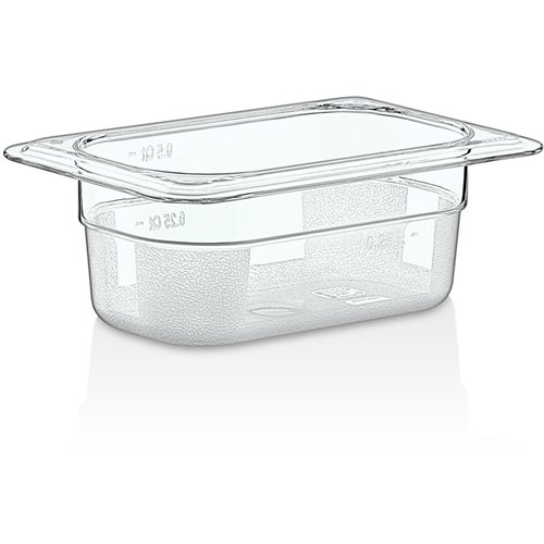 Polycarbonate Gastronorm Pan GN1/9 Depth 65mm Clear | DA-P8192