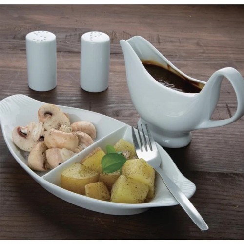 Olympia Whiteware Gravy Boats 340ml 12oz