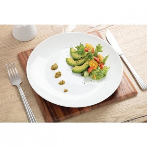 Olympia Whiteware Coupe Plates 250mm
