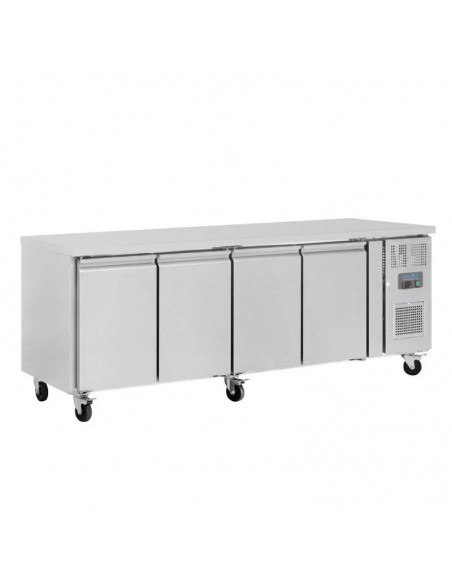 Polar 4 Door Counter Fridge 553 Ltr G598