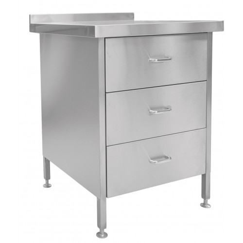 Parry DRAWER3 Stainless Steel Drawer Unit