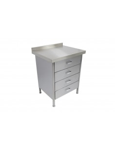 Parry DRAWER4 Stainless Steel Drawer Unit