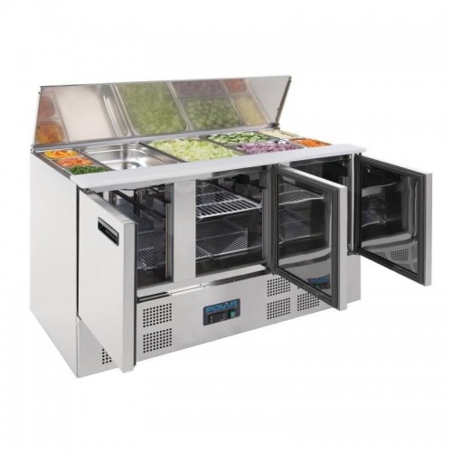Polar 3 door Refrigerated Saladette...