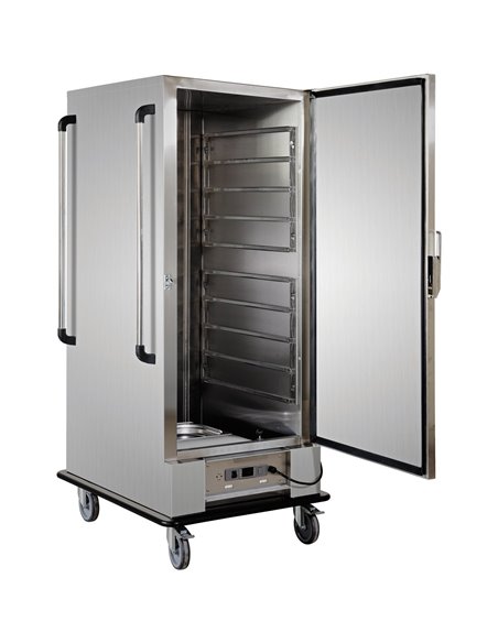 Proofer Fermantation Cabinet Isolated  Heated and Banqueting Trolley  Mobile 10xGN2/1 760x900mm | BQ1N