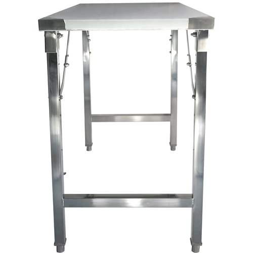 Folding Stainless steel Work table 1800x600x850mm | FW41876150