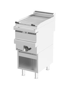 Professional Vapour Grill Gas on Open base 3 burners 11kW | VG4070GT-KS4070