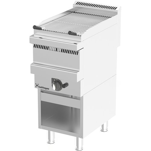 Professional Vapour Grill Gas on Open base 3 burners 11kW | VG4070GT-KS4070