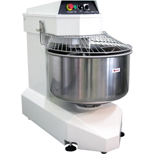 Industrial Spiral Dough Mixer 75 litres Fixed head Fixed bowl 2 speeds 400V/3 phase | ISM7532