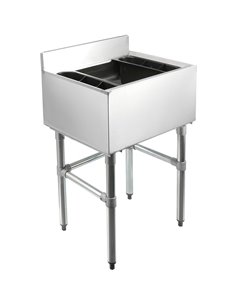 Ice bin Underbar Splashback Stainless steel | IB182408