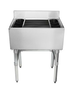 Ice bin Underbar Splashback Stainless steel | IB182408 2