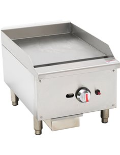 Premium Commercial Gas Griddle Smooth plate 1 burner 7.5kW Countertop | EGG16S