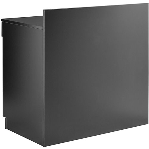 Black Waitress Station with Drawer and Adjustable Shelf 915x610x915mm | GSWS003