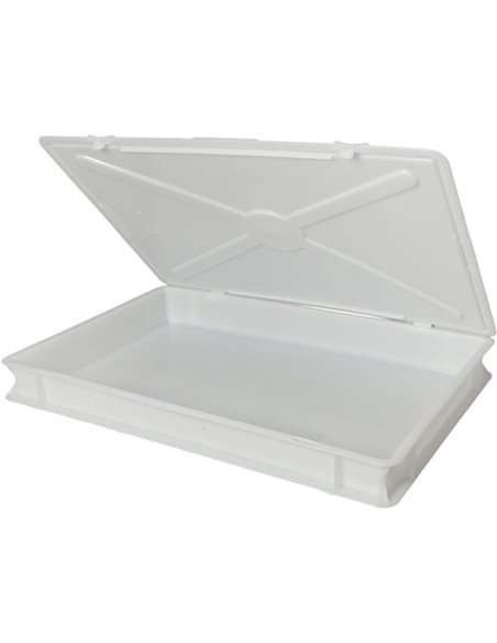 Lid for Pizza Dough Boxes 600x400 Polypropylene | M6040001